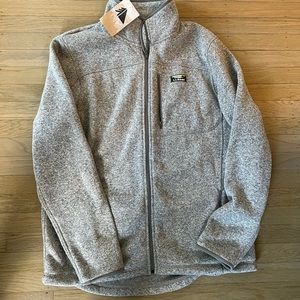 NWT Men's L.L.Bean Sweater Fleece Full-Zip Jacket